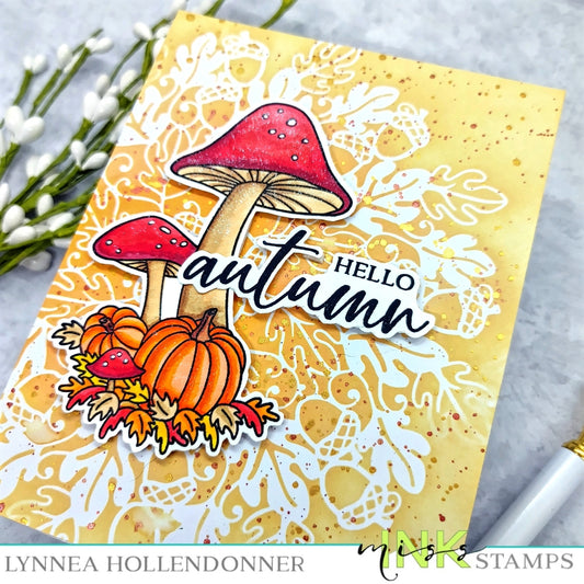 Fall Mandala Stencil