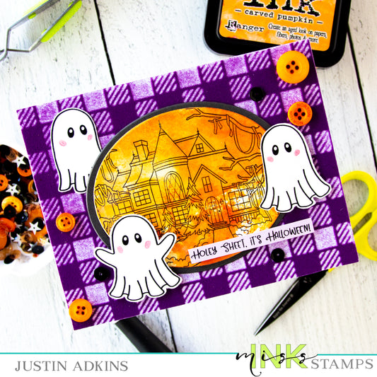 Spooky & Flocked Halloween Greetings