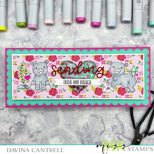 Sending hugs and kisses with Davina
