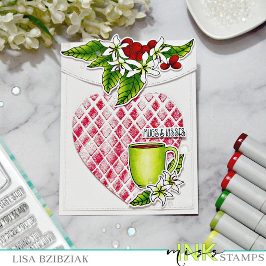 Mixing It Up - Stenciled/Embossed Die Cuts