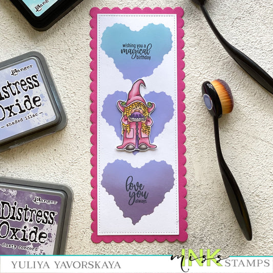 Birthday card with Yuliya