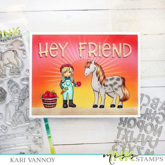 Sunset Friend Card