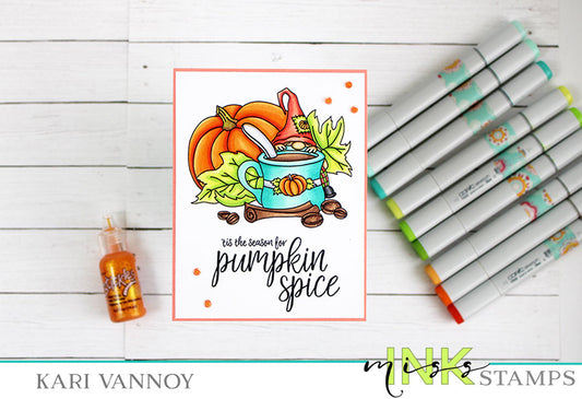 Coloring the NEW Pumpkin Spice Latte set