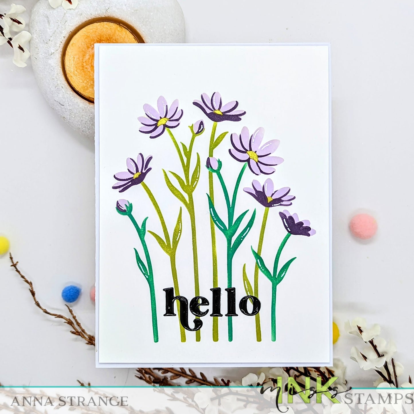 Daisies Layering Stencil