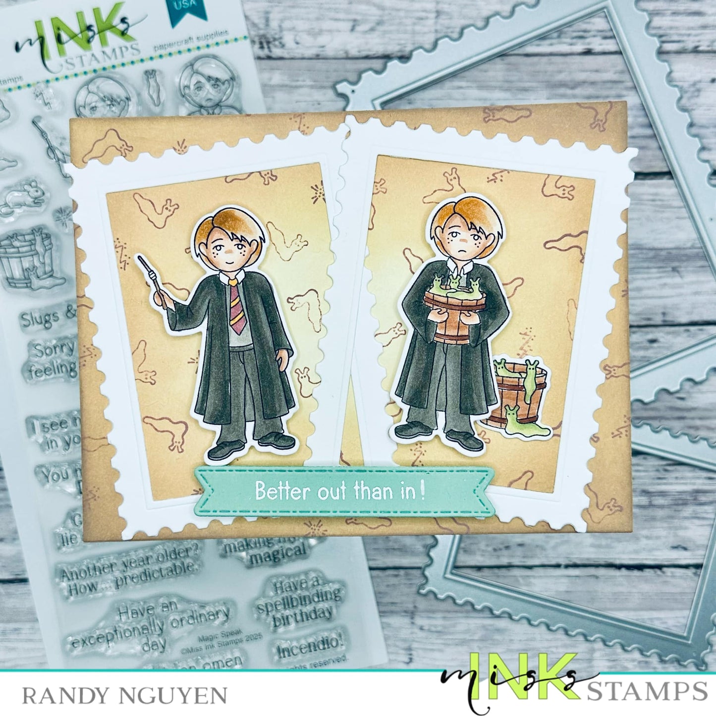 Slugs and Kisses Coordinating Dies