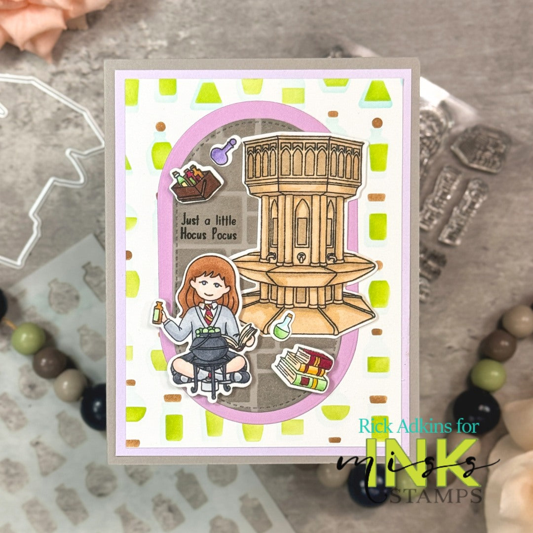 Potions Bottles Layering Stencils