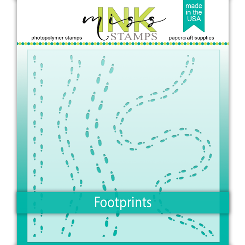 Footprints Stencil
