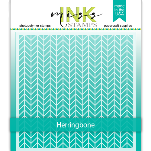 Herringbone Stencil