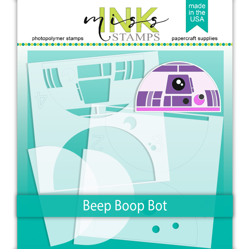 Beep Boop Bot Stencil -- LIMITED EDITION