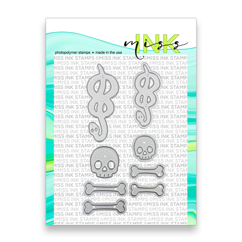 Snakes, Skulls and Bones Mini Dies