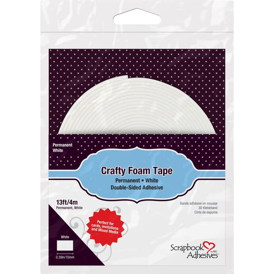 Scrapbook Adhesives Crafty Foam Tape Roll--White