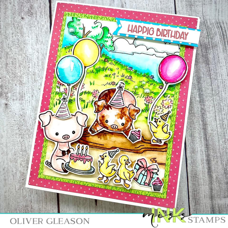 Punny Farm Pigs