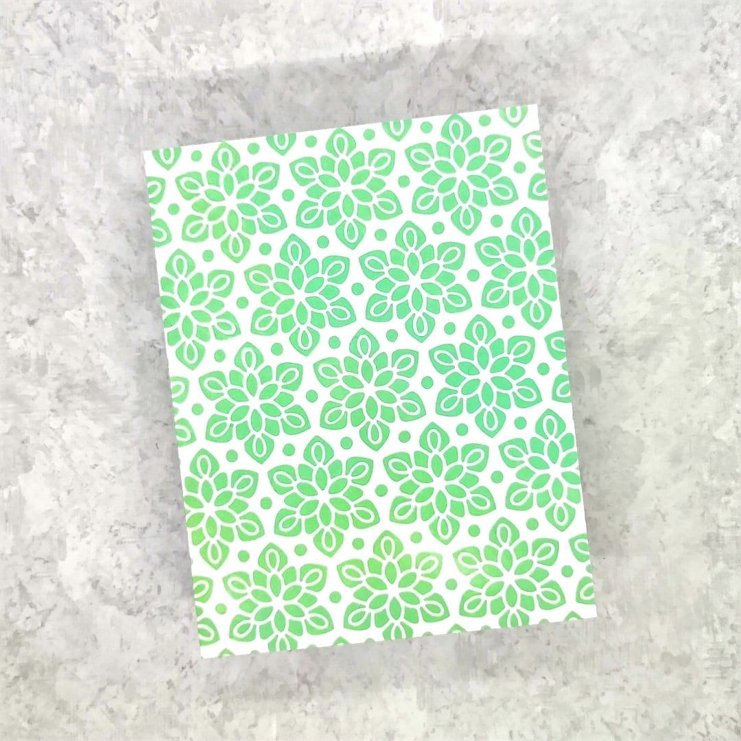 Frosty Flakes Stencil