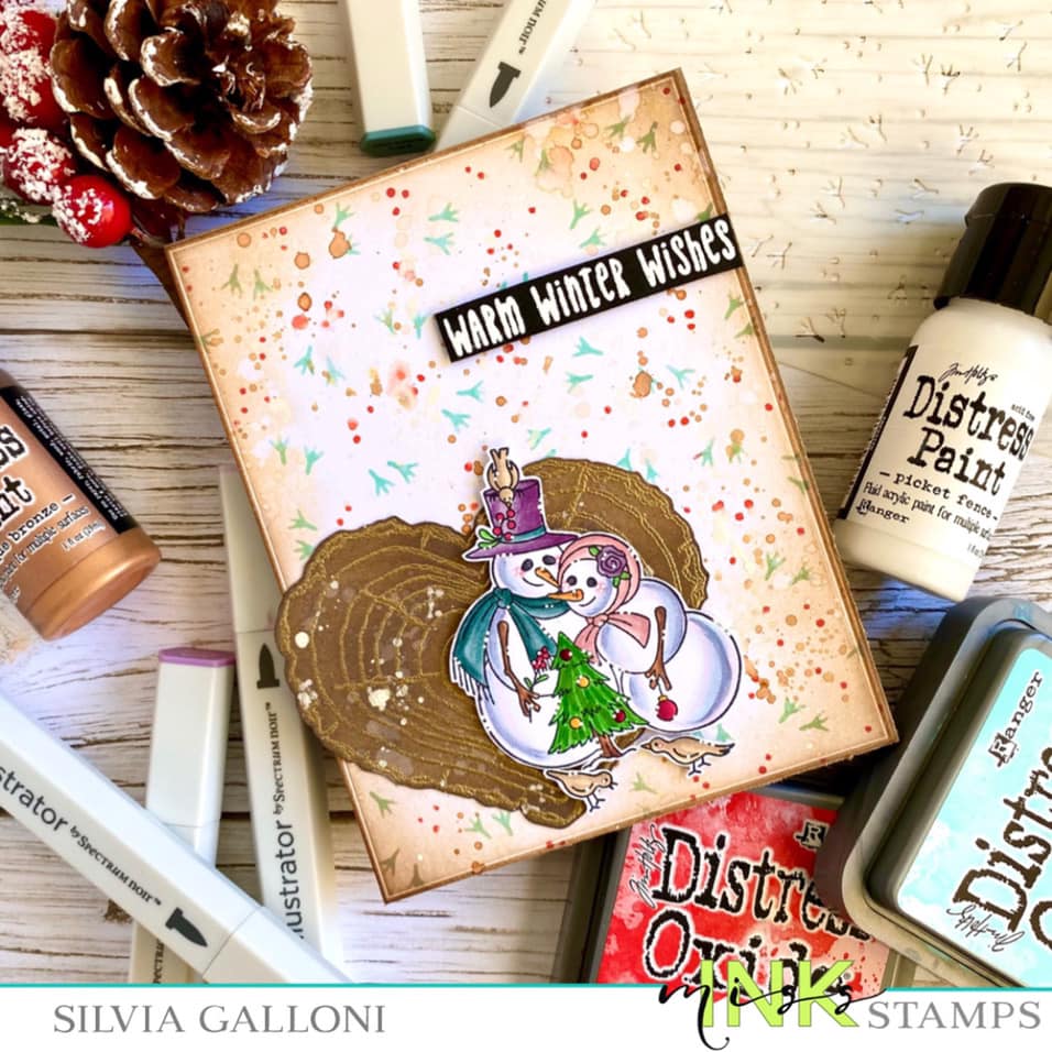 Feed the Birds Stencil