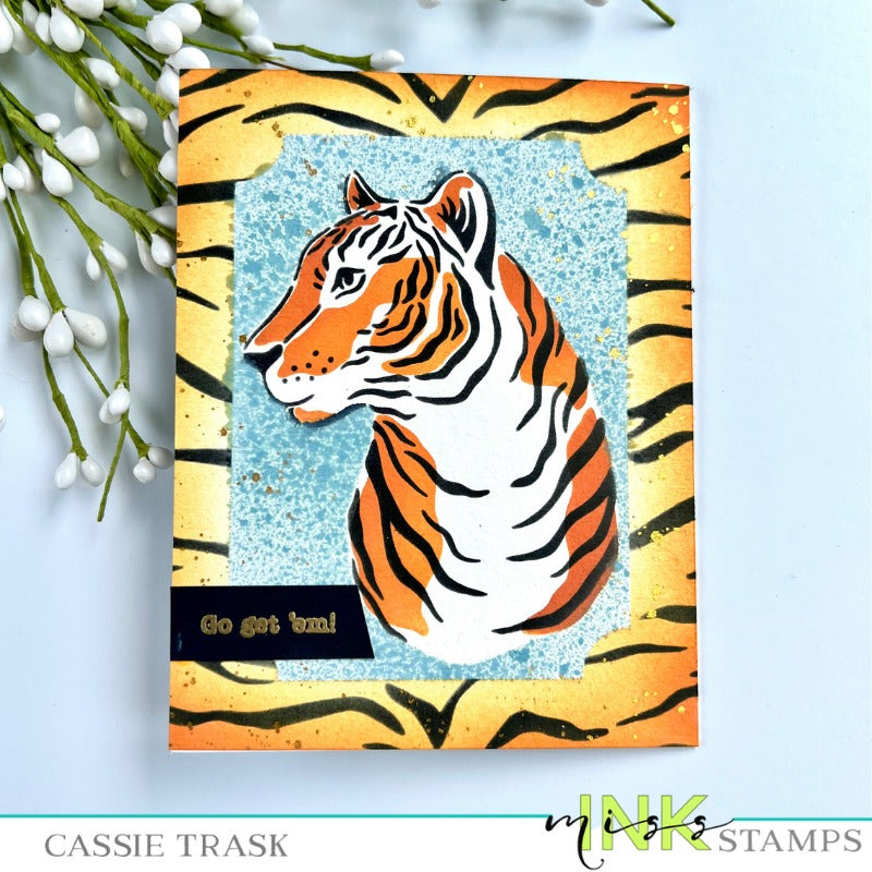 Tiger Stripes Stencil