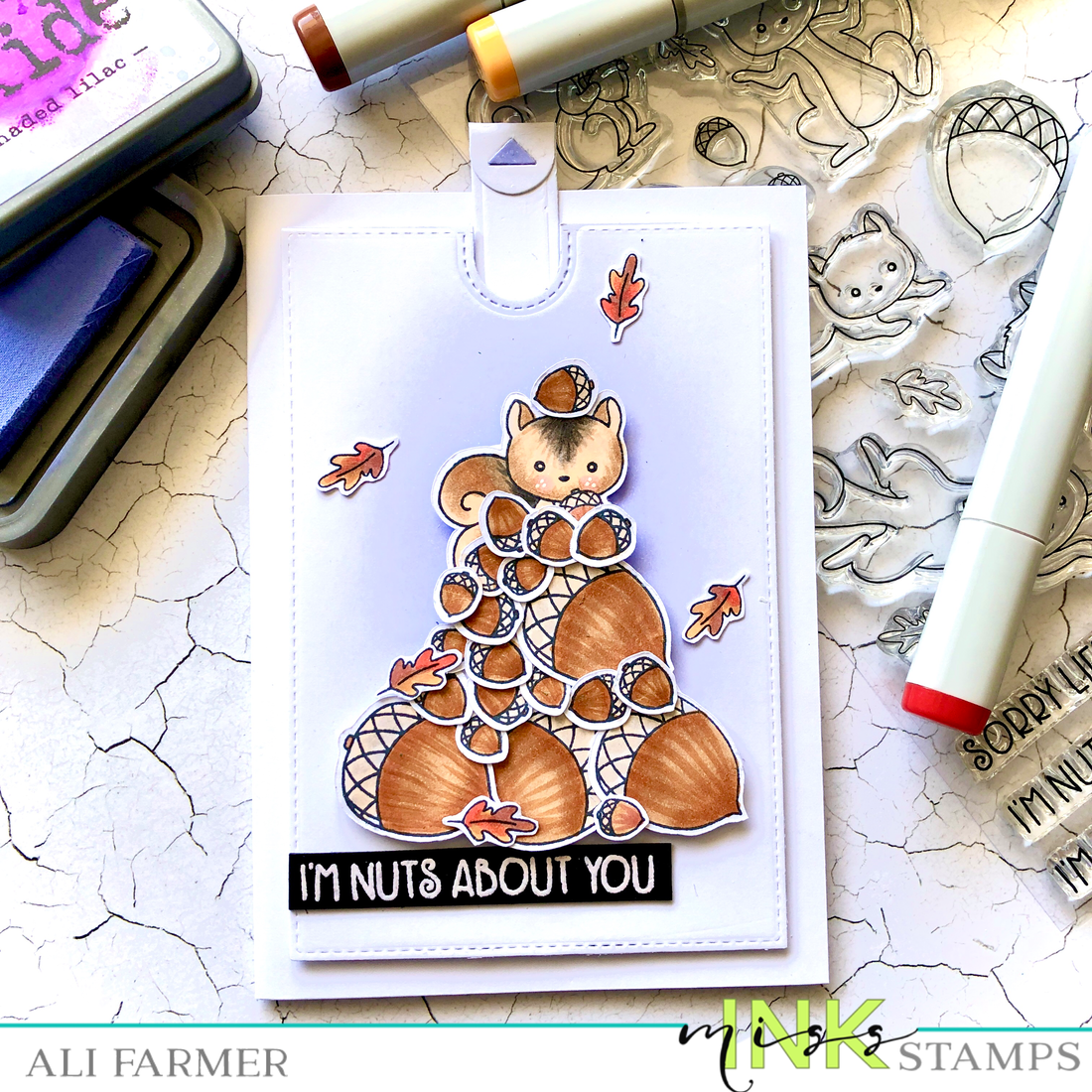 Nuts About You Interactive card