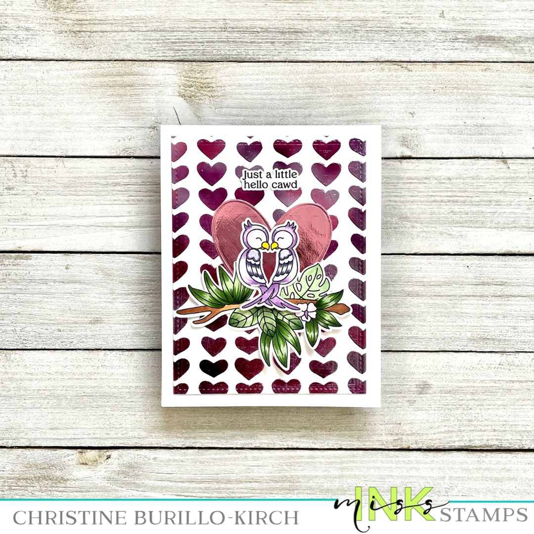 Bird Love Valentine's Card