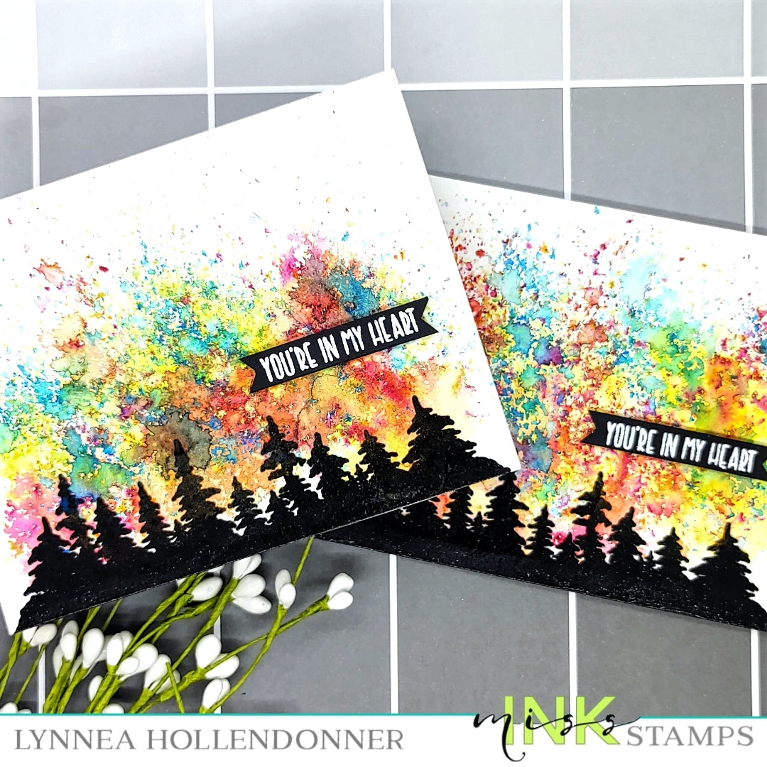Pine Forest Sympathy Cards