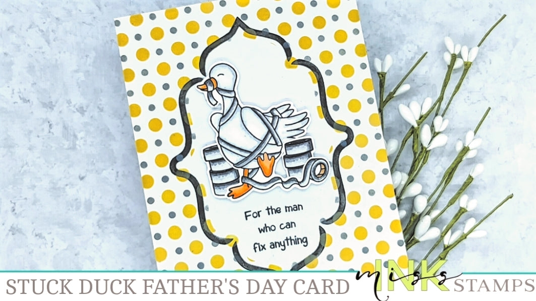 Stuck Duck Father's Day Card