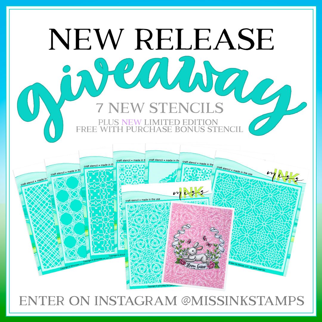 New Release Stencils and Limited Edition Free with Purchase