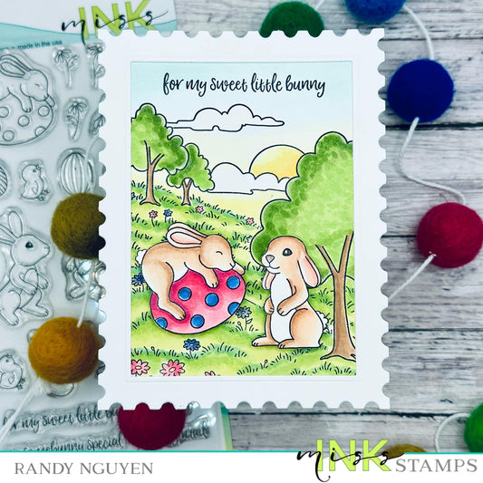 Easter Postcard with the 'Springtime Bunnies'