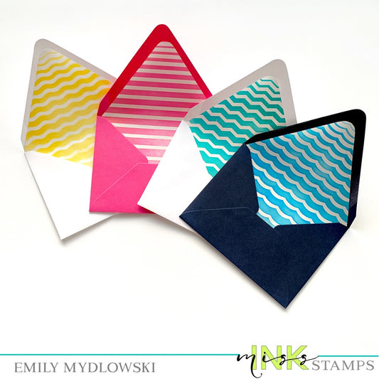 Stencil Envelope Liners