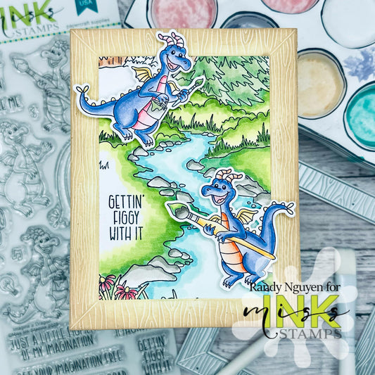 Gettin Figgy with the 'Imagine a Dragon' stamp set