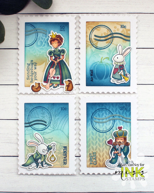 Designer Postage Stamps (mini cards)