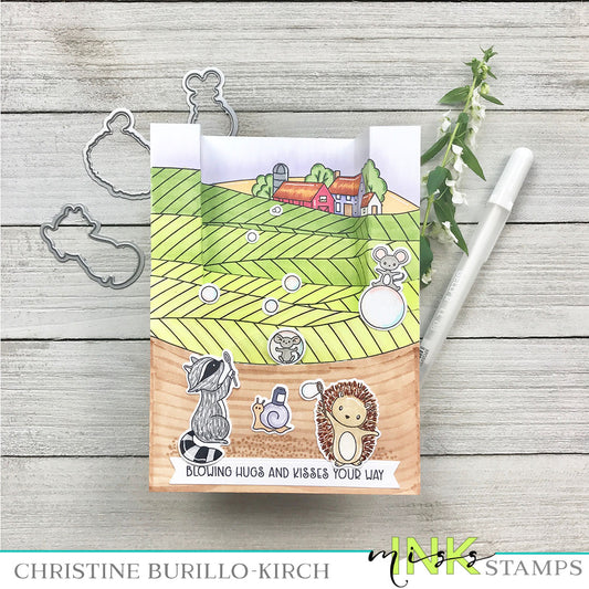 Bubble Blower Bridge Reveal Card