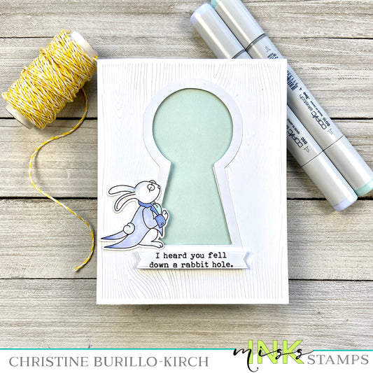 Keyhole Unbirthday Card