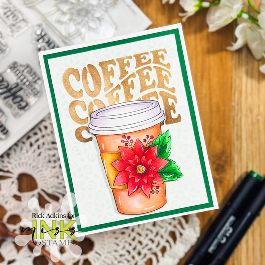 The Coffee Stamp is BACK! | Crafting a Fun Holiday Card