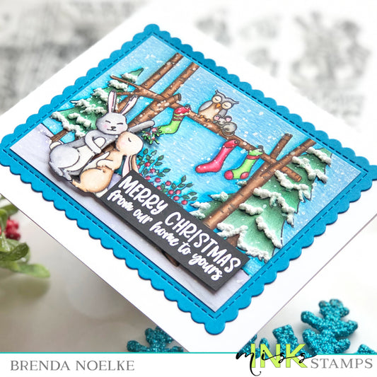 Woodland Hearth in Colored Pencils