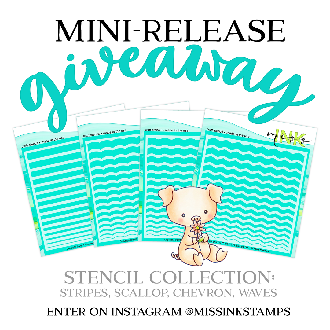 Stencil Week, Mini Release and Giveaway!