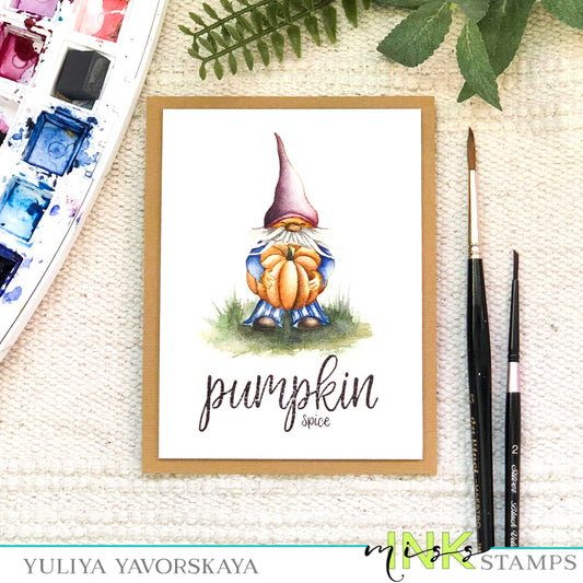 Pumpkin Spice Gnome card with Yuliya