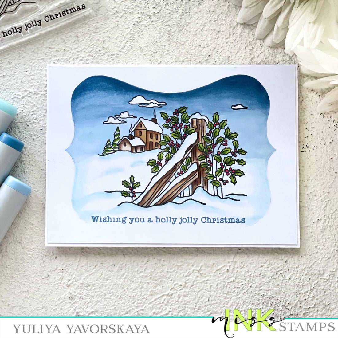 Winter Scene from Yuliya Yavorskaya