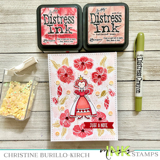 Floral Queen Card