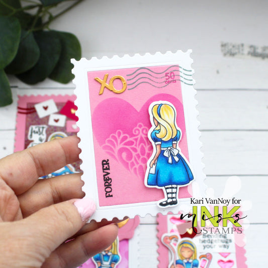 Valentine Designer Postage Stamps