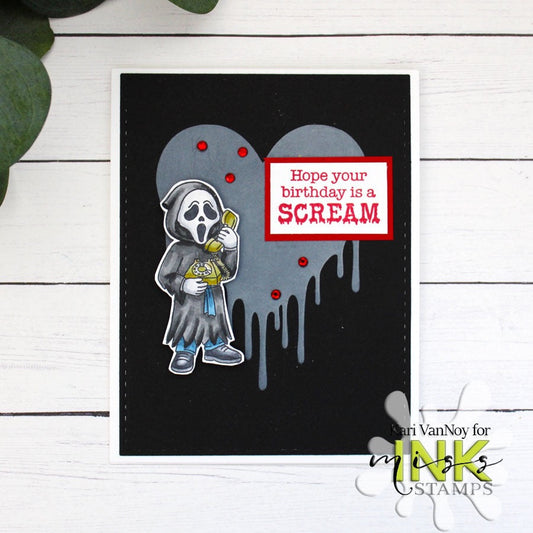 Sneak Peek: Drips & Drops Stencil and new Stamp set