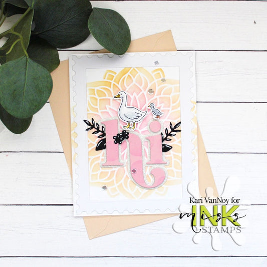 Goose and Gosling Card Tutorial