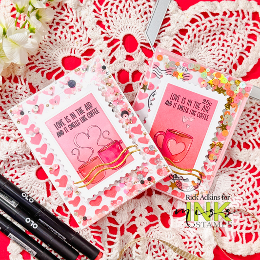 Love Is In the Air Valentine Shaker Cards