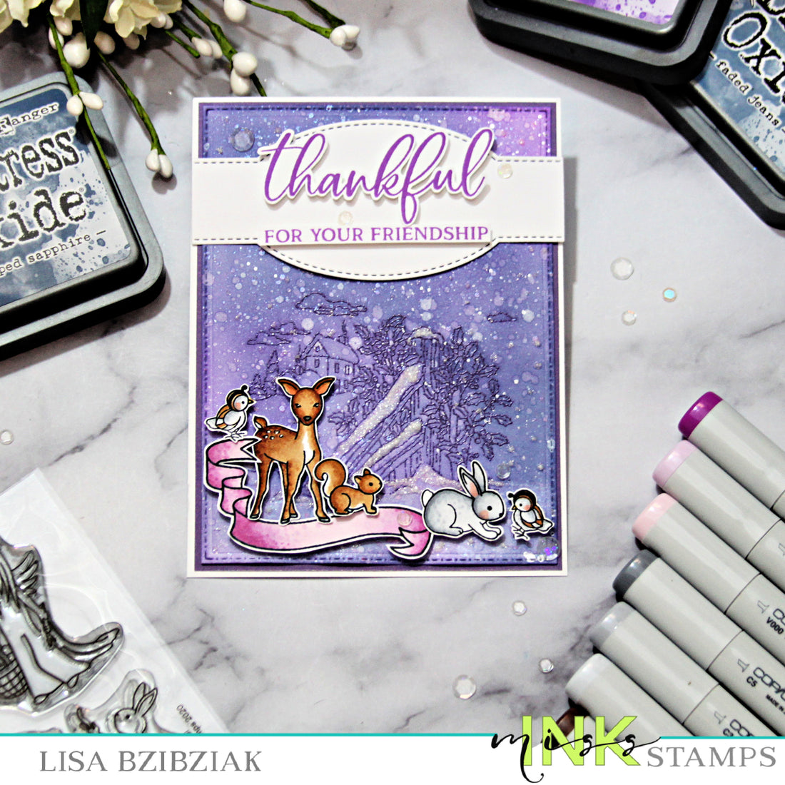 Mixing It Up - Easy Way to Use Background Stamps
