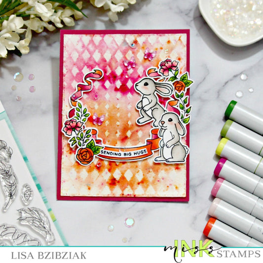 Mixing It Up - Emboss Resist With Color Bursts!