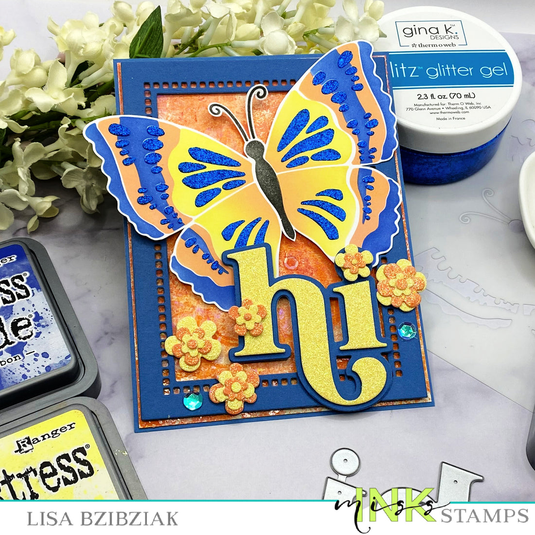 Mixing It Up - Butterfly Layering Stencils
