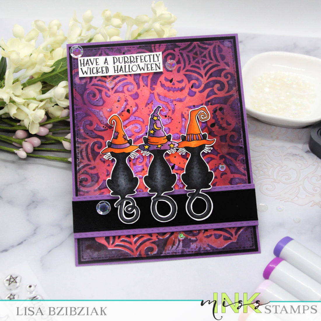 Mixing It Up - Stencils, Color Bursts and the Kitchen Sink