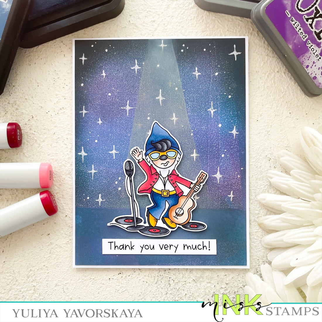 Thank You card with Yuliya Yavorskaya