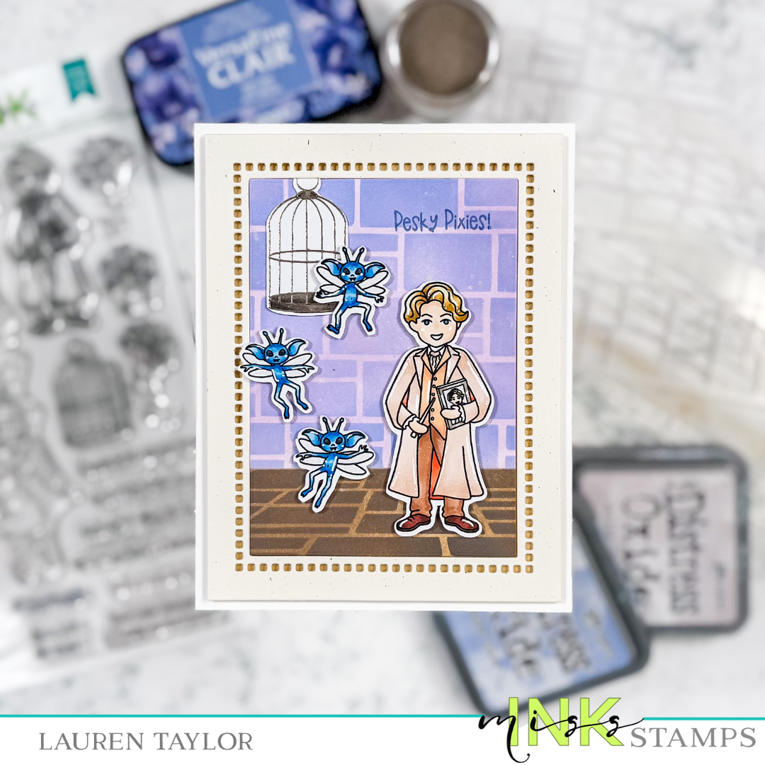 Small Typeset Frame Modern Typeset Frame Die – Miss Ink Stamps