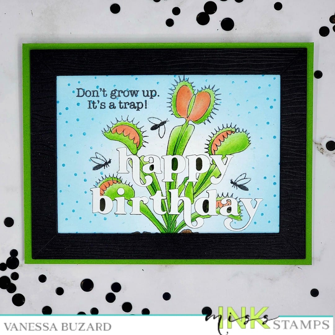 Small Typeset Frame Modern Typeset Frame Die Placement Guide – Miss Ink Stamps