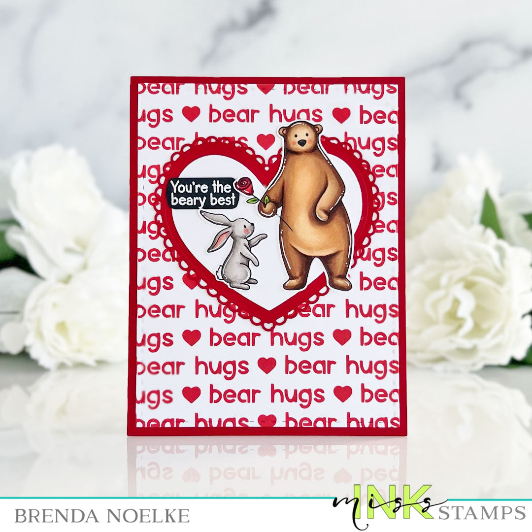 Bear Hugs Layering Stencil