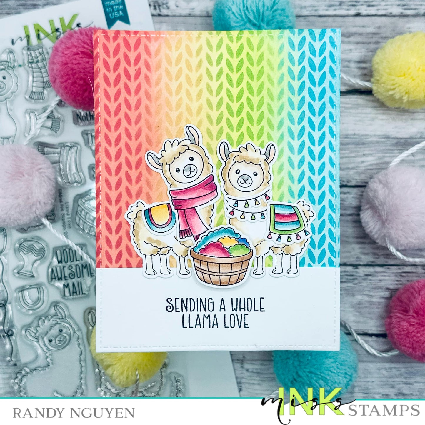 Llama Love Coordinating Dies