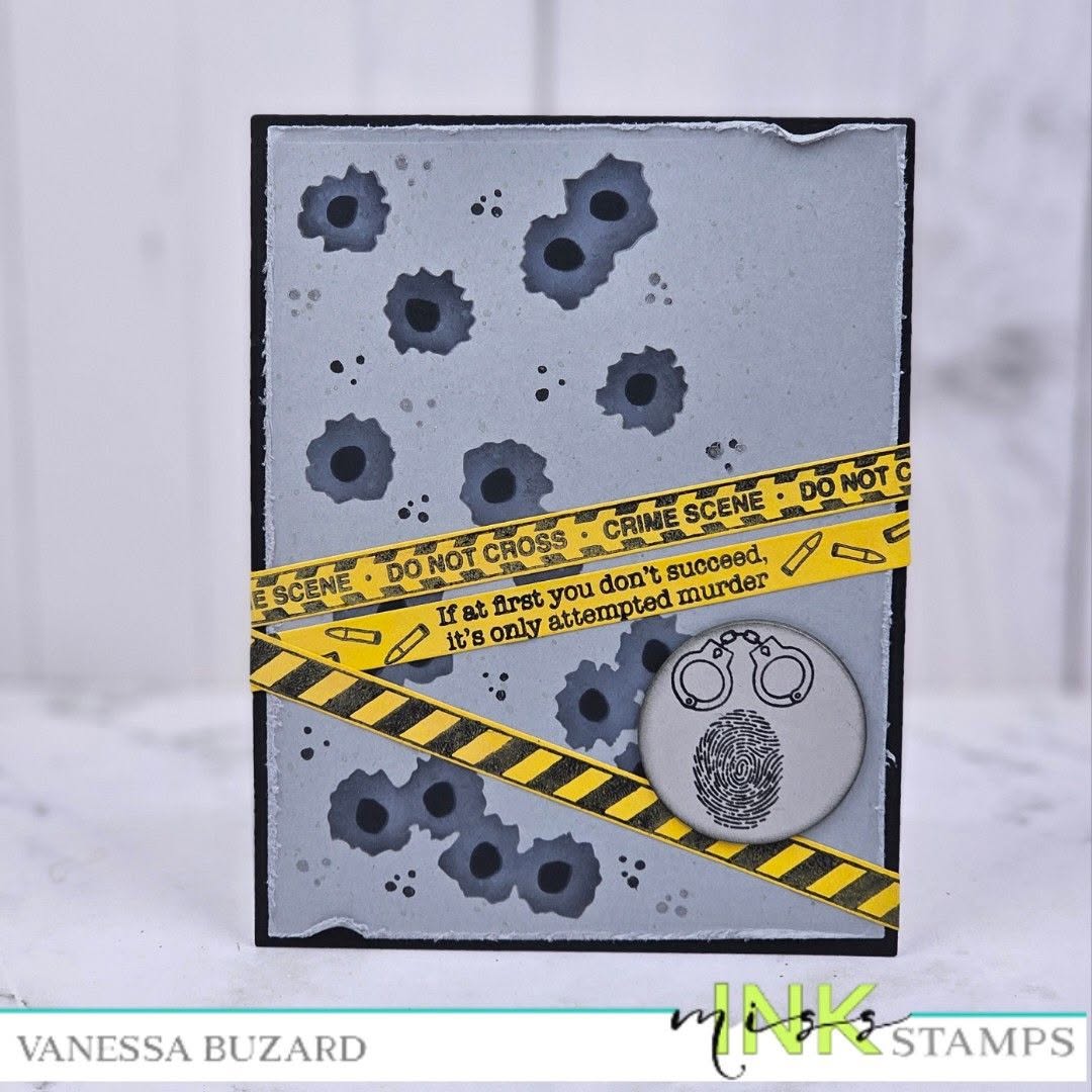 Bullet Holes Stencil